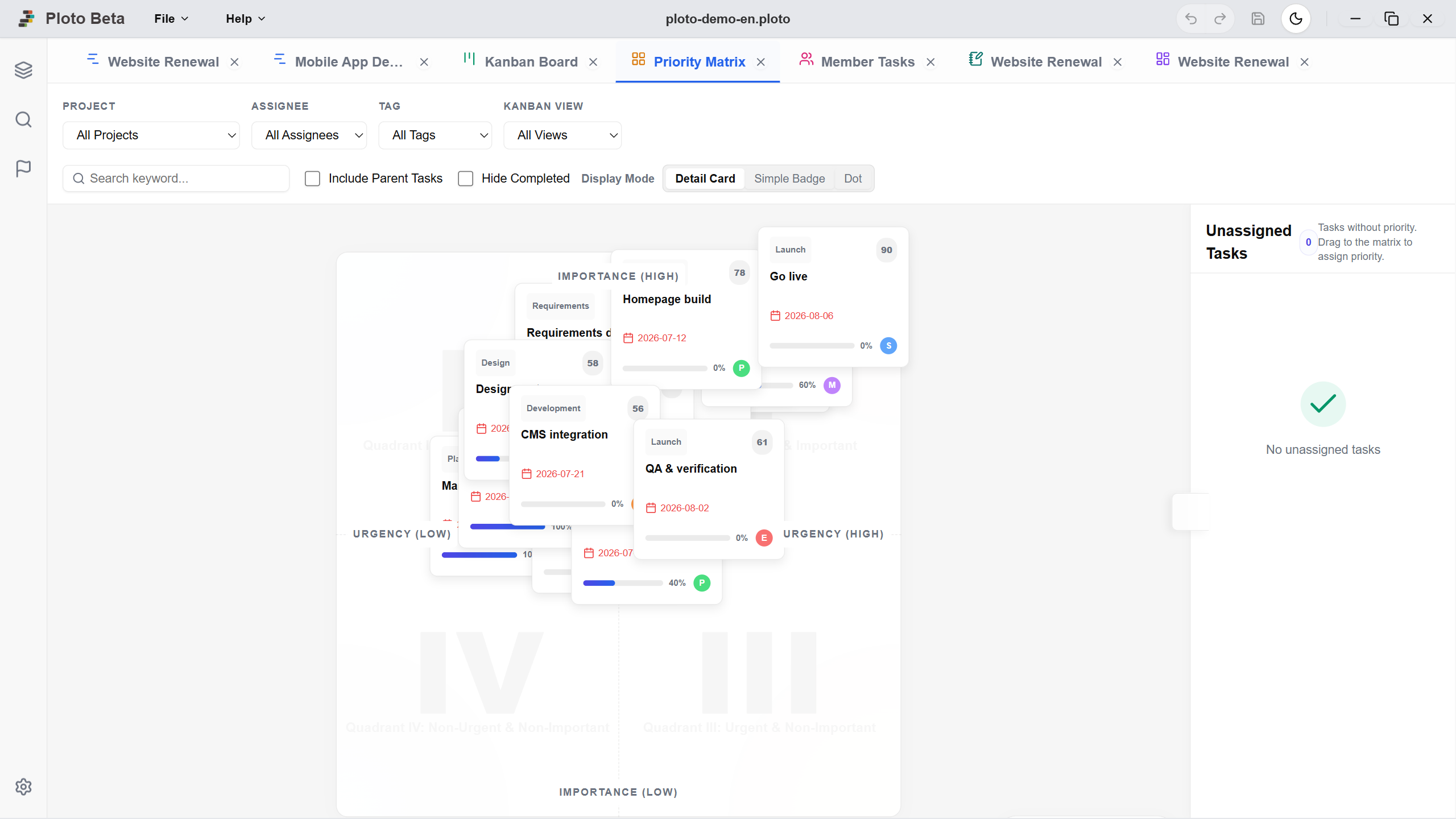 Priority Matrix Overview
